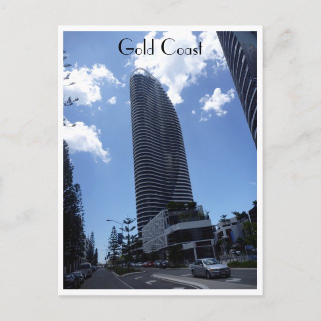 gold coast skyscraper postcard (Front)