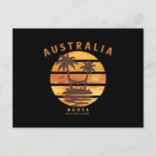 Gold Coast Sunset Noosa Queensland Postcard