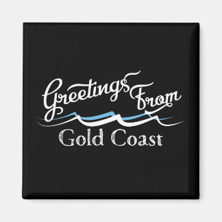 Gold Coast Water Waves Magnet