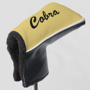 Gold Cobra Golf Head Cover