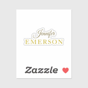 Gold color name professional minimalist modern