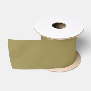 Gold Colour #9B8C50 Satin Ribbon