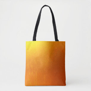 Gold colour or foil on the wall texture background tote bag