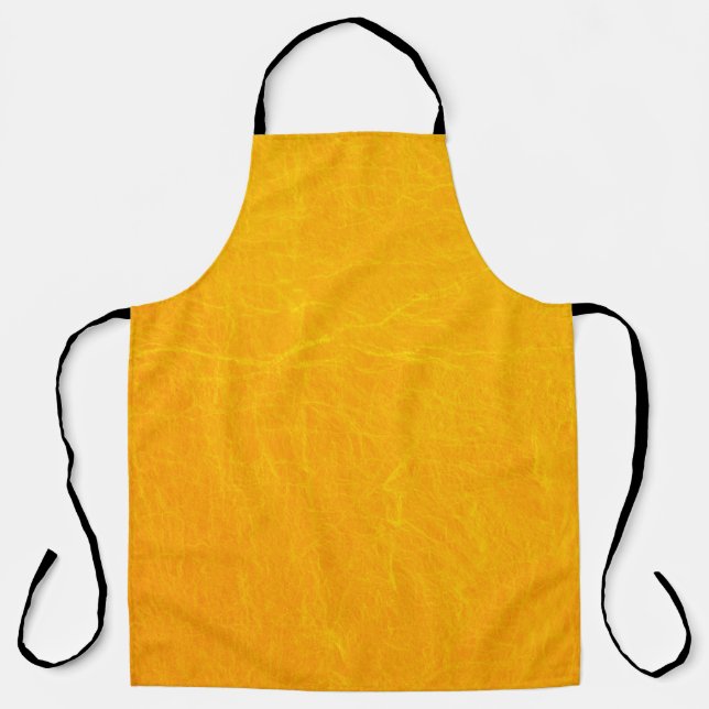 gold colour wall background. abstract, antique, ar apron (Front)