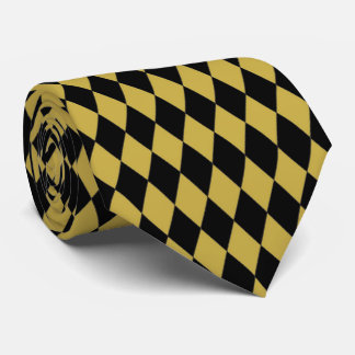 Gold Coloured Diamond Design Any Colour Background Tie