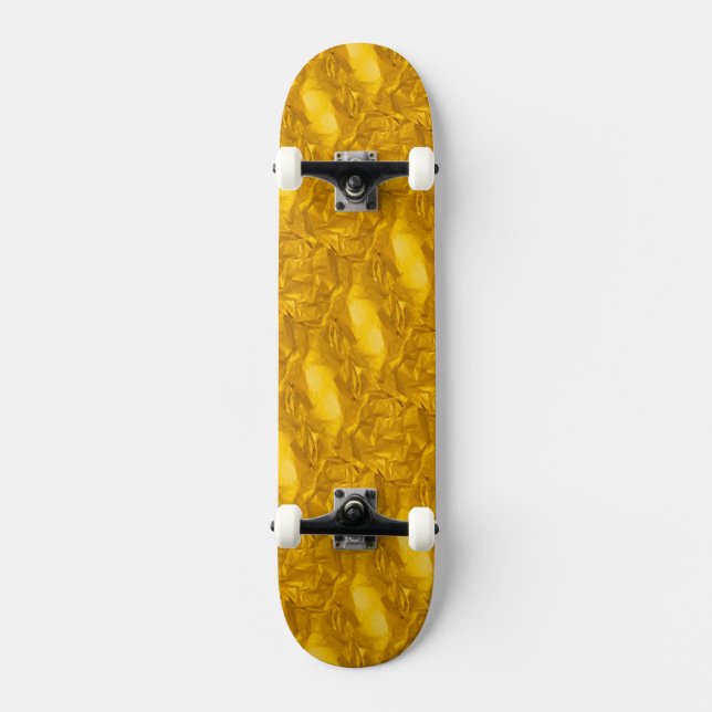 Gold Coloured Skateboard (Front)