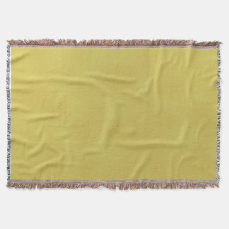 Gold-Coloured Throw Blanket