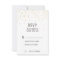 Gold Confetti Wedding RSVP Card