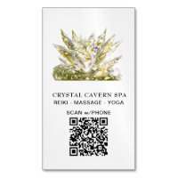 *~* Gold Cosmic Sparkling Magical QR Crystal