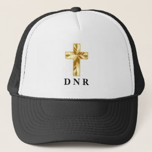 Gold Cross DNR Trucker Hat