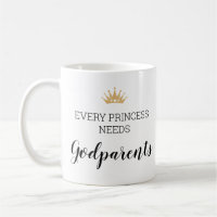 Gold Crown Every Princess Needs Godparents