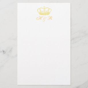 Gold Crown Stationery