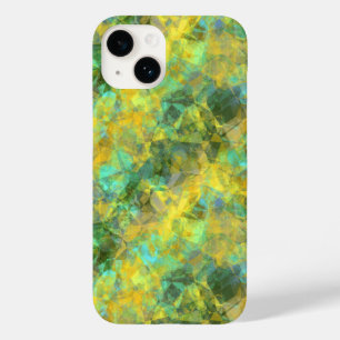 Gold Crumpled Texture Case-Mate iPhone 14 Case