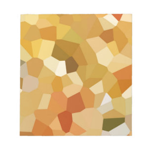 Gold Crystals Notepad