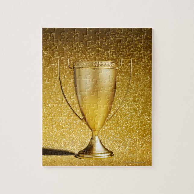 Gold Cup Trophy Jigsaw Puzzle (Vertical)