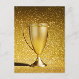Gold Cup Trophy Postcard
