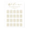 Gold Dainty Script Wedding Seating Chart