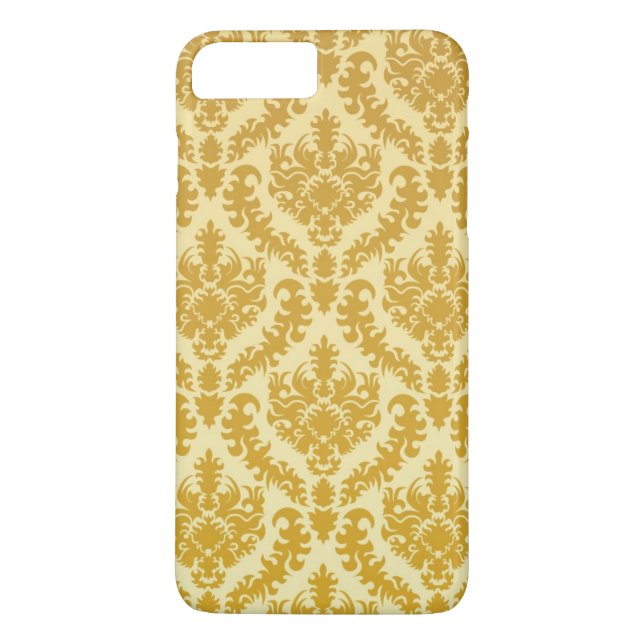 Gold damask Case-Mate iPhone case (Back)