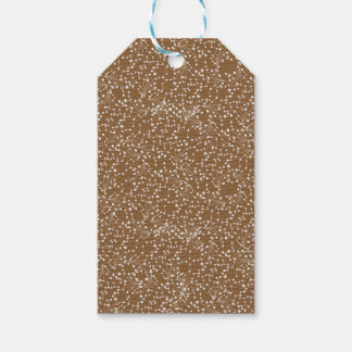 Gold Damask Gift Tag