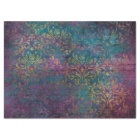 Gold Damask Purple Pink Teal Decoupage