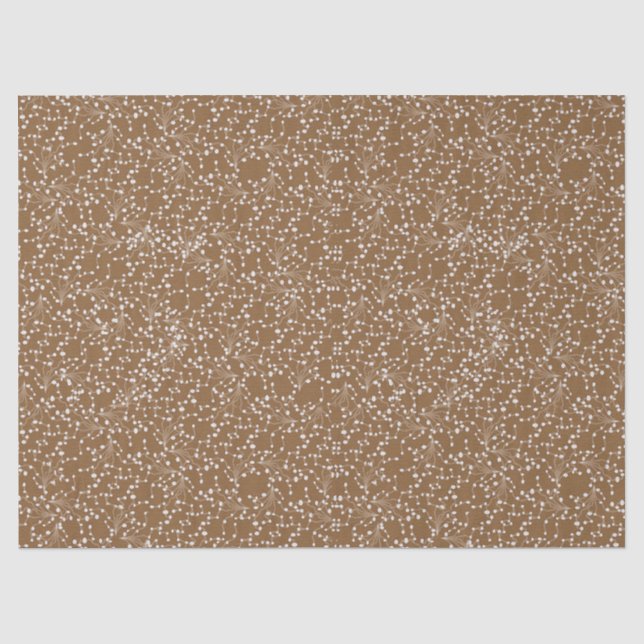 Gold Damask Tissue Paper (Front)