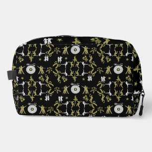 Gold Dancer Patterned Home Decor Dopp Kit