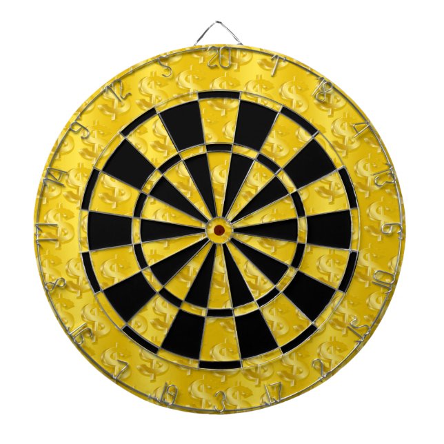 $ Gold $ Dartboard (Front)