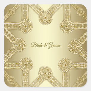 Gold Decorative Sticker