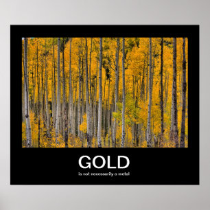 Gold Demotivational Poster