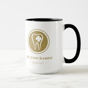 Gold Dentist Lucky Teeth Mug
