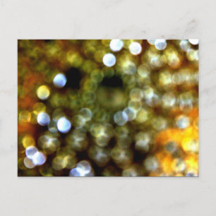 Gold Design Invitation Postcard