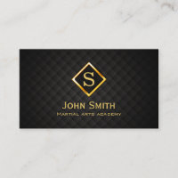 Gold Diamond Martial Arts Business Card