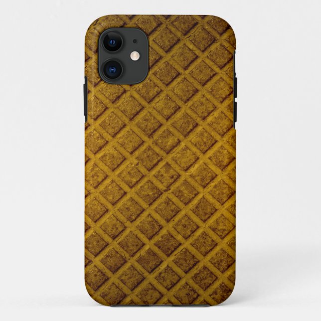 Gold Diamond Mosaic | Abstract Art Case-Mate iPhone Case (Back)