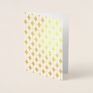 Gold Diamonds Any Occasion Blank Card