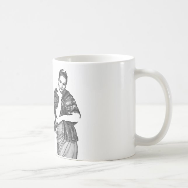 gold digger coffee mug (Right)