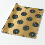 GOLD Discoball BIRTHDAY WEDDING WRAP Wrapping Paper<br><div class="desc">Stunning pretty good discoball wrapping paper gold,  pink,  green,  blue pastel so beautiful  birthday party,  wedding paper,  gift wrapping always adding new things to match craft supplies and favour tags etc pretty royal blue luxury diamond print wrapping paper</div>