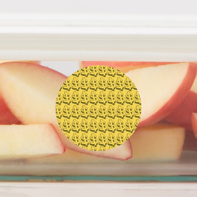 gold dolar (Affixed)