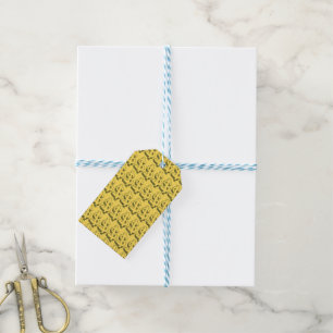 gold dolar gift tags