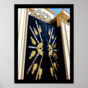 Gold Door Decorations