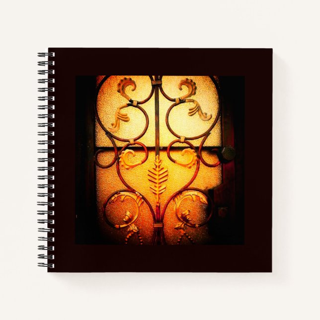 Gold Door Design Notebook (Front)