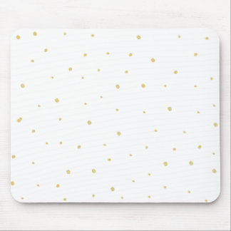 Gold Dots Mousepad