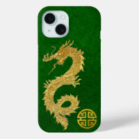 Gold Dragon Chinese Prosperity Symbol