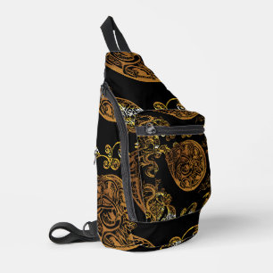 Gold Dragon  Sling Bag