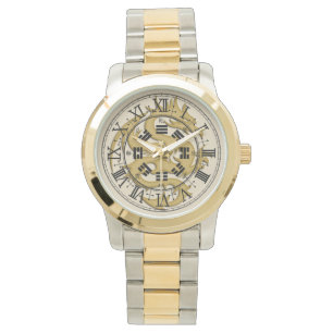 Gold Dragon Unisex Oversized Watch
