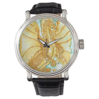 Gold Dragon Watch