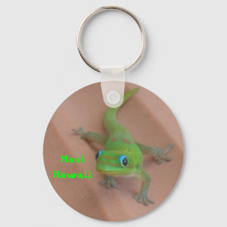 Gold Dust Day Gecko Key Ring