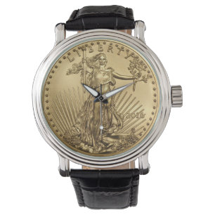 Gold Eagle coin Watch