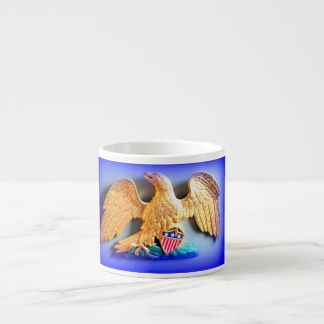 gold eagle espresso mug (Front)