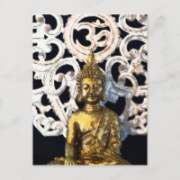 Gold Earth Buddha OM Aum Mantra Ajna Meditation