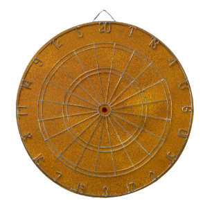 Gold Effect Dartboard